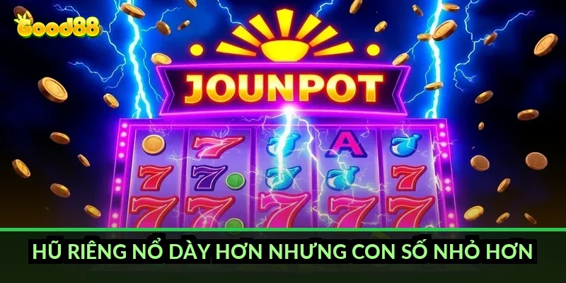 Nổ hũ săn jackpot khủng Good88 và cơ chế quỹ hũ tích luỹ 6 Hũ riêng nổ dày hơn nhưng con số nhỏ hơn